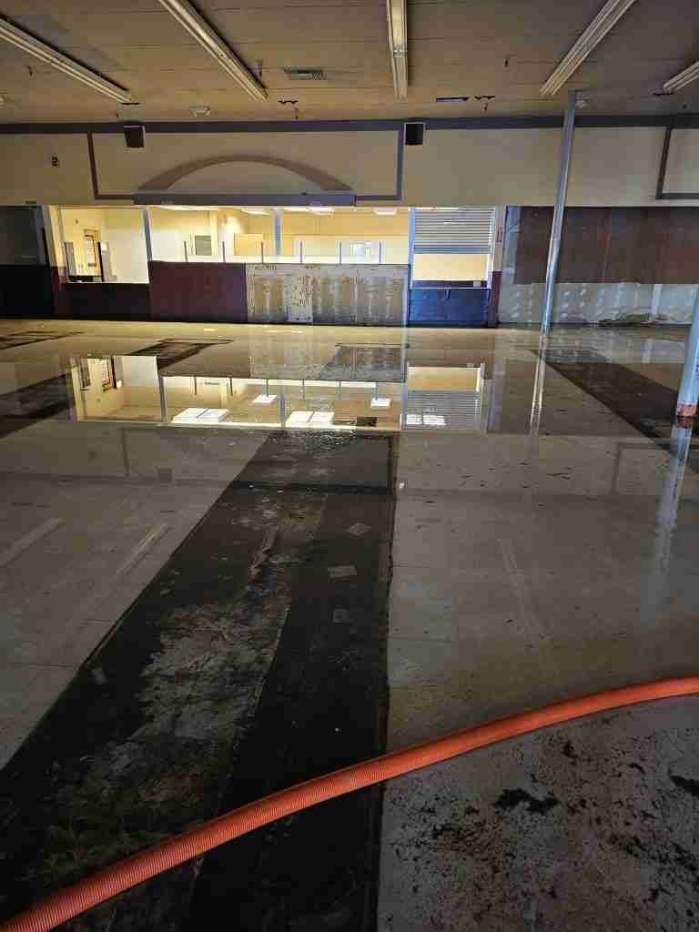 Real restoration work by Rapid Response Flood Restoration