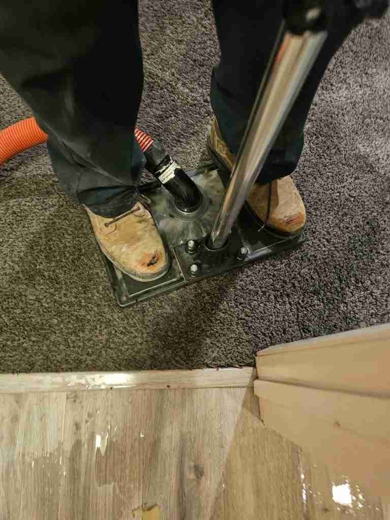 Real water damage conditions documented during a Rapid Response restoration project