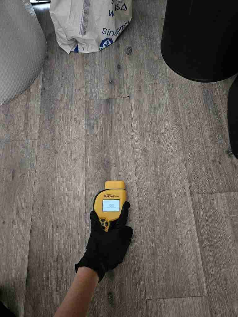 Professional water damage restoration work by Rapid Response Flood Restoration