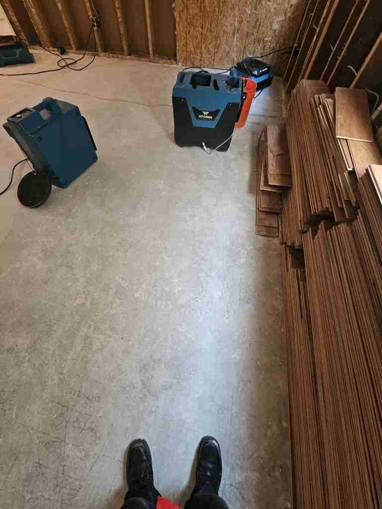 Real restoration project by Rapid Response Flood Restoration